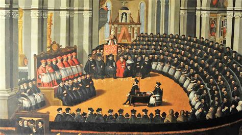 El Concilio de Trento; un período crucial en la historia de la Iglesia Católica durante el Renacimiento Italiano