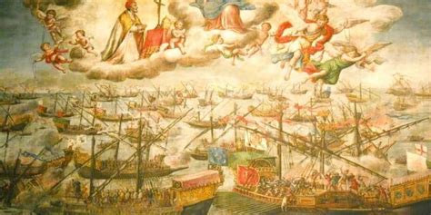  La Batalla de Lepanto: Una victoria decisiva contra la expansión otomana y un testimonio del genio naval de Zanetti