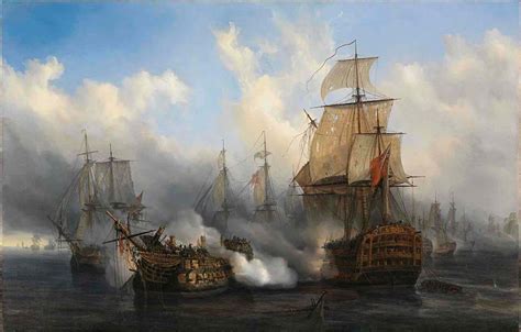 La Batalla de Trafalgar: Una Victoria Naval Decisiva contra la Armada Franco-Española en 1805