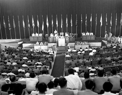 La Conferencia de Bandung: Un Llamado por la Paz y la Colaboración entre Países Independientes