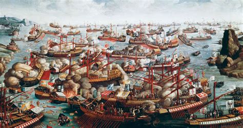 La Batalla de Lepanto: Una victoria naval decisiva contra el avance otomano en el Mediterráneo